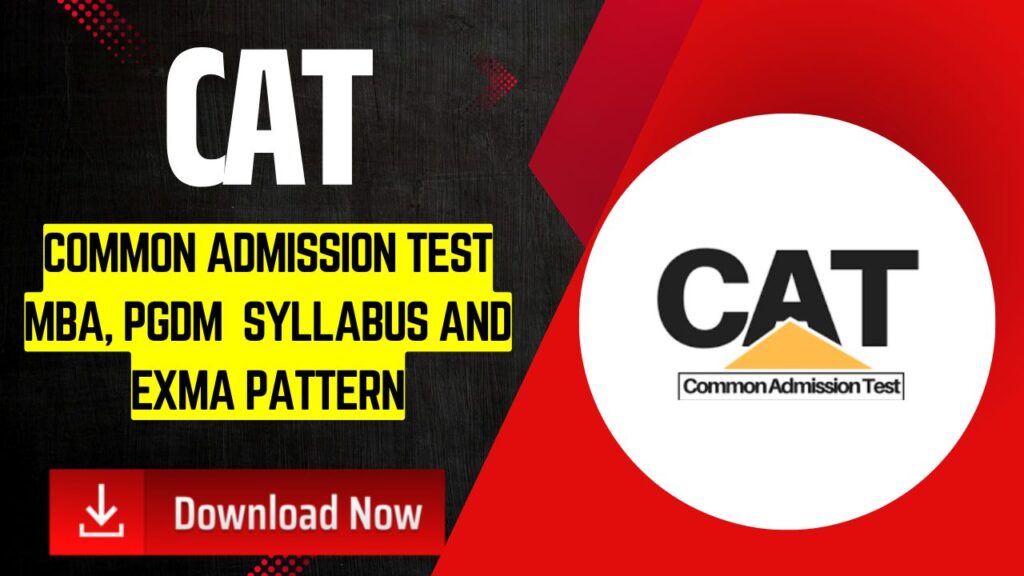 CAT 2025 Syllabus