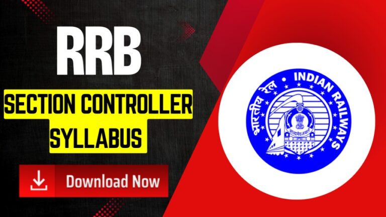 RRB Section Controller Syllabus