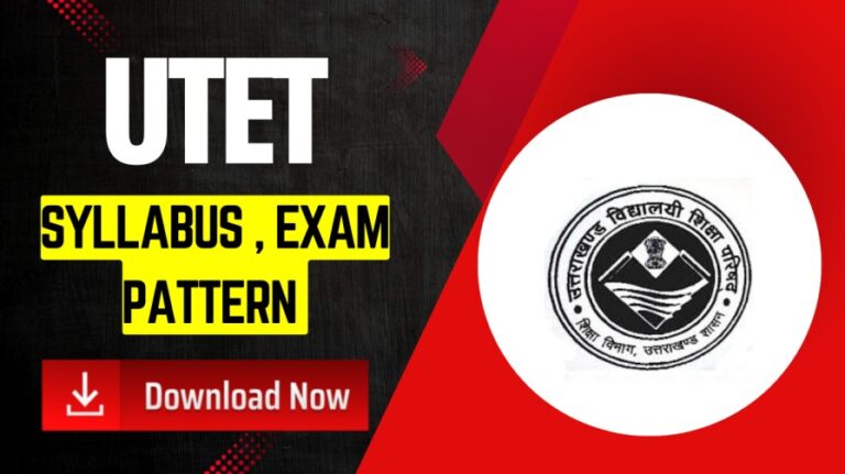 UTET 2025 Syllabus